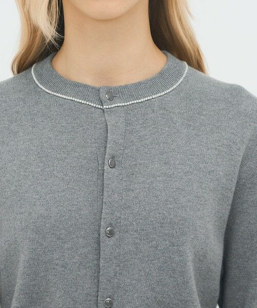 TOMORROWLAND / トゥモローランド カーディガン・ボレロ | コットンカシミヤ パールポケットカーディガン | 詳細5