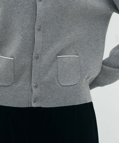 TOMORROWLAND / トゥモローランド カーディガン・ボレロ | コットンカシミヤ パールポケットカーディガン | 詳細8