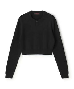 TOMORROWLAND / トゥモローランド ニット・セーター | コットンカシミヤ ヘンリーネッククロップドプルーバー