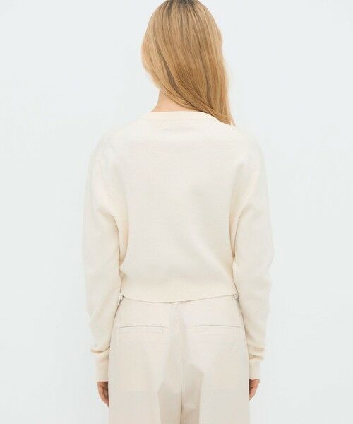 TOMORROWLAND / トゥモローランド ニット・セーター | コットンカシミヤ ヘンリーネッククロップドプルーバー | 詳細4