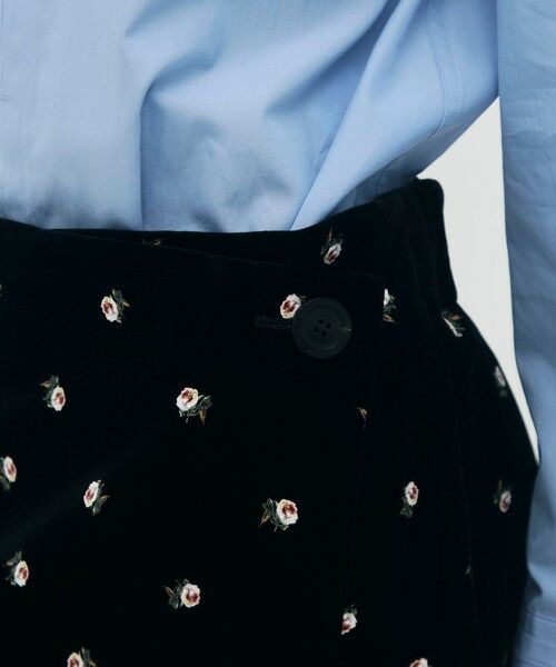 TOMORROWLAND / トゥモローランド ミニ・ひざ丈スカート | ベロア PETIT ROSEプリントミニスカート | 詳細7