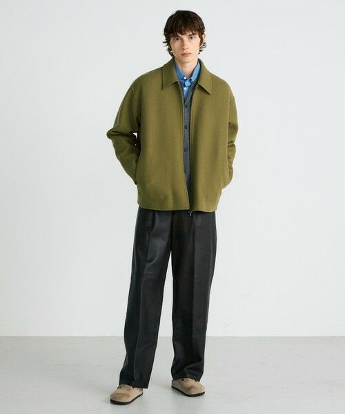 TOMORROWLAND / トゥモローランド ブルゾン | ウールカシミヤダブルフェイス ジップブルゾン | 詳細1