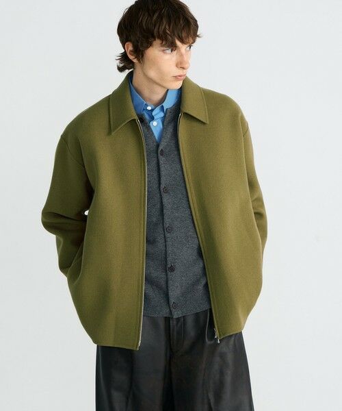 TOMORROWLAND / トゥモローランド ブルゾン | ウールカシミヤダブルフェイス ジップブルゾン | 詳細2