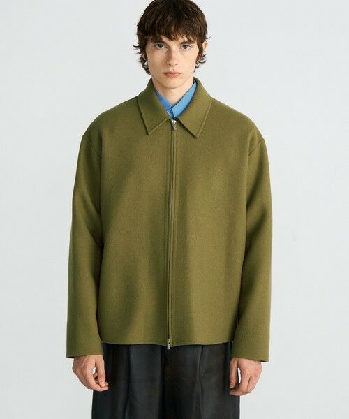 TOMORROWLAND / トゥモローランド ブルゾン | ウールカシミヤダブルフェイス ジップブルゾン | 詳細3