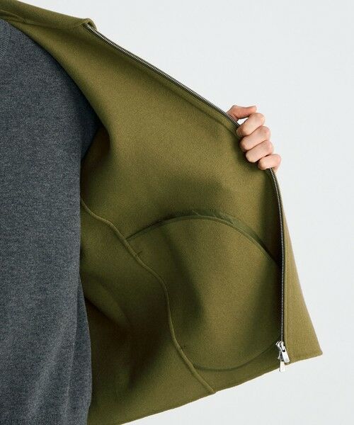 TOMORROWLAND / トゥモローランド ブルゾン | ウールカシミヤダブルフェイス ジップブルゾン | 詳細6