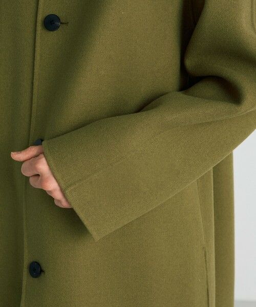 TOMORROWLAND / トゥモローランド ステンカラーコート | ウールカシミヤダブルフェイス ロングコート | 詳細6