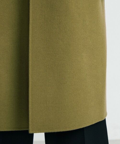 TOMORROWLAND / トゥモローランド ステンカラーコート | ウールカシミヤダブルフェイス ロングコート | 詳細7