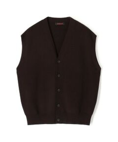 TOMORROWLAND / トゥモローランド ベスト | コットンカシミヤ Vネックベスト