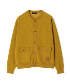 TOMORROWLAND / トゥモローランド カーディガン・ボレロ | コットンカシミヤ フラップポケットニットブルゾン