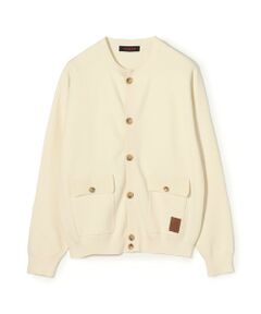 TOMORROWLAND / トゥモローランド カーディガン・ボレロ | コットンカシミヤ フラップポケットニットブルゾン