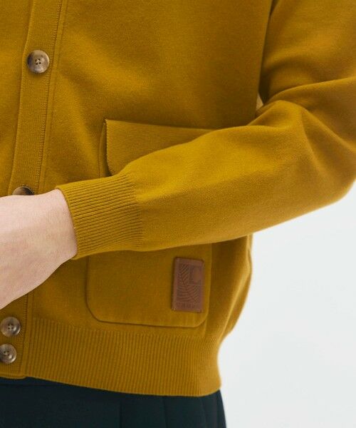 TOMORROWLAND / トゥモローランド カーディガン・ボレロ | コットンカシミヤ フラップポケットニットブルゾン | 詳細7