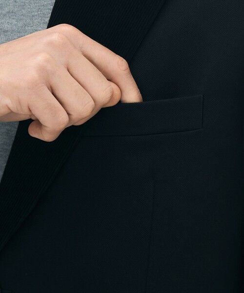 TOMORROWLAND / トゥモローランド テーラードジャケット | ウールギャバジン コーデュロイラペルテーラードジャケット | 詳細8
