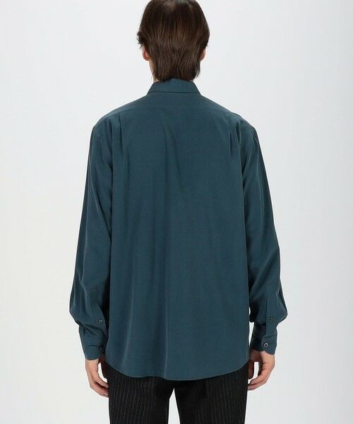 TOMORROWLAND / トゥモローランド シャツ・ブラウス | シルクタフタ ダブルポケット レギュラーカラーシャツ | 詳細4