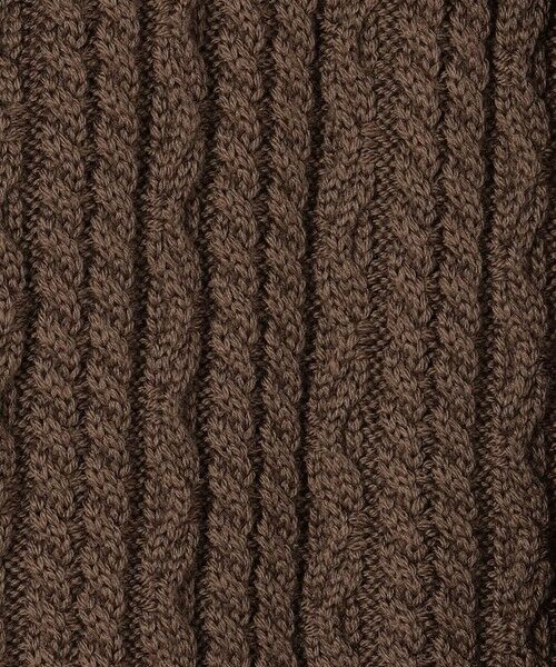 TOMORROWLAND / トゥモローランド ニット・セーター | ウールケーブルニット ダブルブレスト4Bジャケット | 詳細11