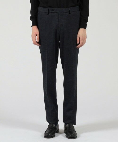 TOMORROWLAND / トゥモローランド スラックス・ドレスパンツ | ウールコットン ダブルジャガード ノープリーツシャーリングパンツ | 詳細2
