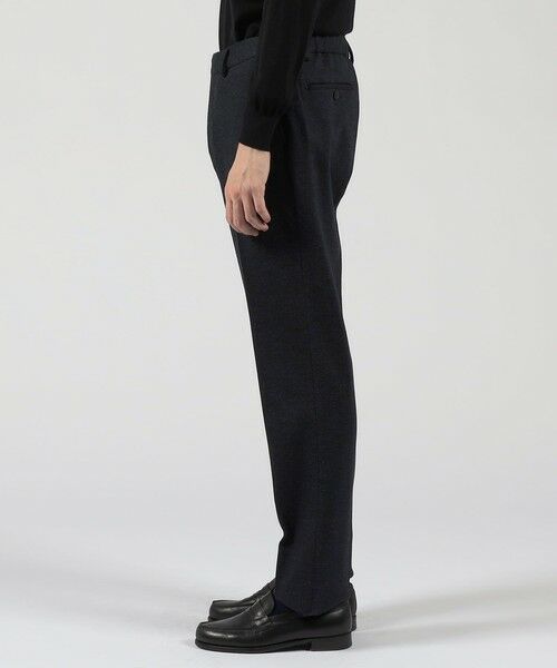 TOMORROWLAND / トゥモローランド スラックス・ドレスパンツ | ウールコットン ダブルジャガード ノープリーツシャーリングパンツ | 詳細3
