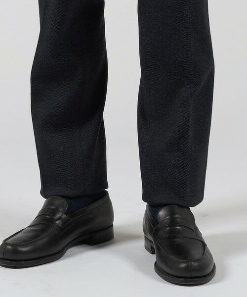 TOMORROWLAND / トゥモローランド スラックス・ドレスパンツ | ウールコットン ダブルジャガード ノープリーツシャーリングパンツ | 詳細8