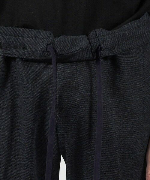 TOMORROWLAND / トゥモローランド スラックス・ドレスパンツ | ウールコットン ダブルジャガード ノープリーツシャーリングパンツ | 詳細9