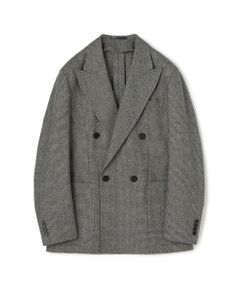 TOMORROWLAND / トゥモローランド テーラードジャケット | ウールフランネル ダブルブレステッド4Bジャケット FOX BROTHERS