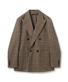 TOMORROWLAND / トゥモローランド テーラードジャケット | ウールフランネル ダブルブレステッド4Bジャケット FOX BROTHERS