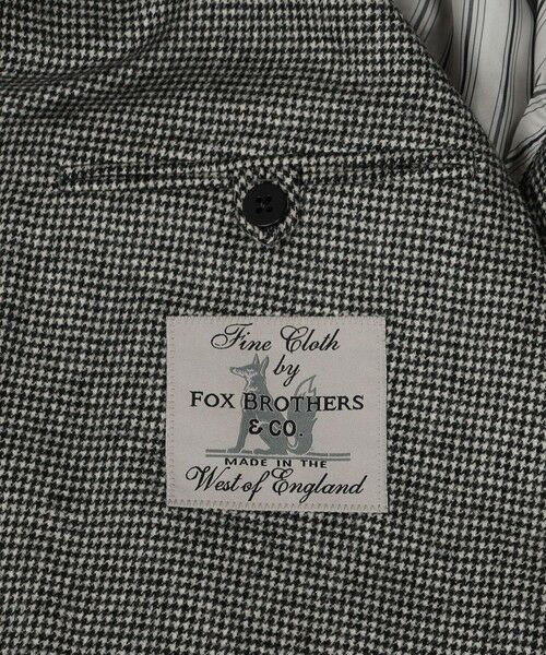 TOMORROWLAND / トゥモローランド テーラードジャケット | ウールフランネル ダブルブレステッド4Bジャケット FOX BROTHERS | 詳細12