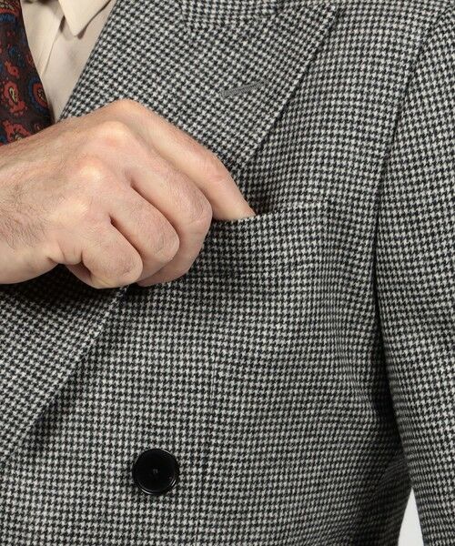 TOMORROWLAND / トゥモローランド テーラードジャケット | ウールフランネル ダブルブレステッド4Bジャケット FOX BROTHERS | 詳細9