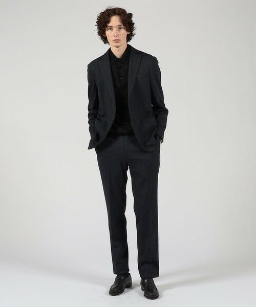 TOMORROWLAND / トゥモローランド テーラードジャケット | ウールコットン ダブルジャガード シングルブレステッド2Bジャケット | 詳細1
