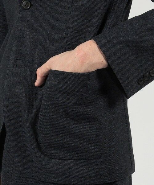 TOMORROWLAND / トゥモローランド テーラードジャケット | ウールコットン ダブルジャガード シングルブレステッド2Bジャケット | 詳細11