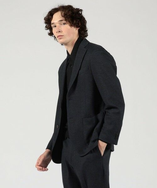 TOMORROWLAND / トゥモローランド テーラードジャケット | ウールコットン ダブルジャガード シングルブレステッド2Bジャケット | 詳細2