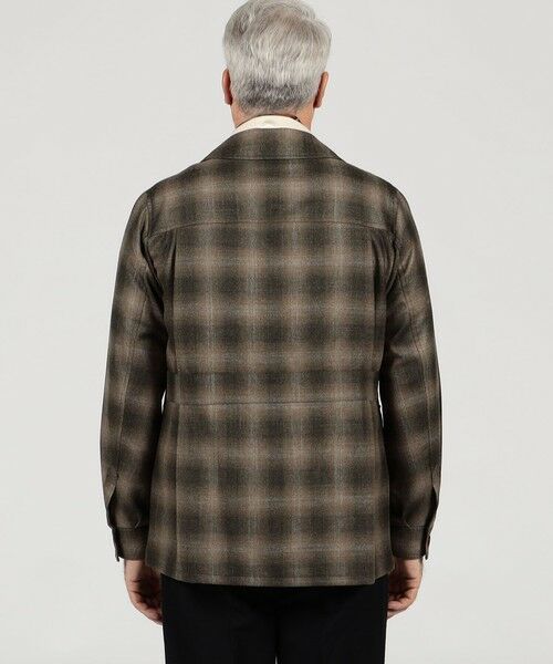 TOMORROWLAND / トゥモローランド ブルゾン | ウールカシミヤシルク ダブルポケット シャツジャケット SILKAIR LORO PIANA | 詳細4