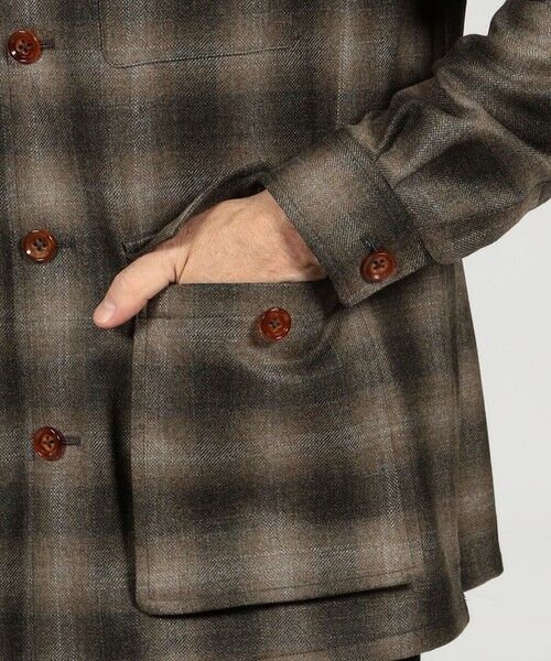TOMORROWLAND / トゥモローランド ブルゾン | ウールカシミヤシルク ダブルポケット シャツジャケット SILKAIR LORO PIANA | 詳細7