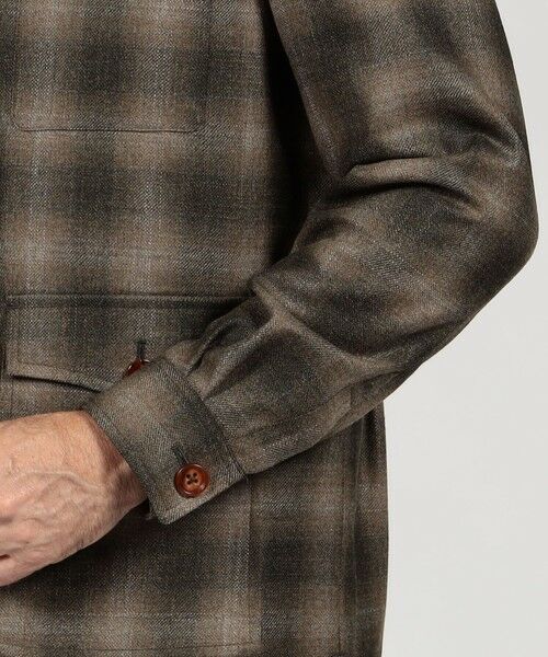 TOMORROWLAND / トゥモローランド ブルゾン | ウールカシミヤシルク ダブルポケット シャツジャケット SILKAIR LORO PIANA | 詳細8