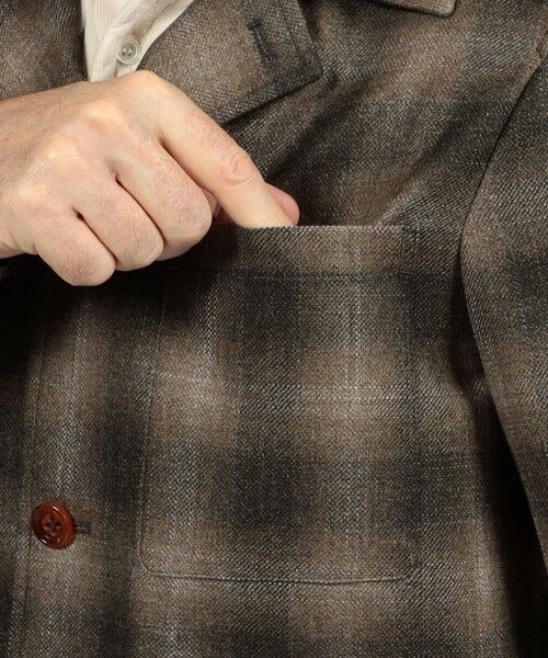 TOMORROWLAND / トゥモローランド ブルゾン | ウールカシミヤシルク ダブルポケット シャツジャケット SILKAIR LORO PIANA | 詳細9