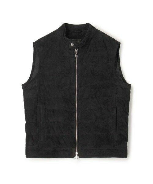 TOMORROWLAND / トゥモローランド ダウンジャケット・ベスト | 【別注】EMMETI JURI スエード ダウンベスト(19 ブラック)