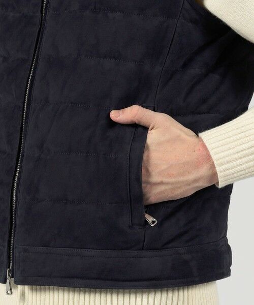 TOMORROWLAND / トゥモローランド ダウンジャケット・ベスト | 【別注】EMMETI JURI スエード ダウンベスト | 詳細9