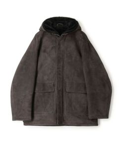 TOMORROWLAND / トゥモローランド レザーブルゾン・ジャケット | 【別注】EMMETI ムートンフーデッドコート