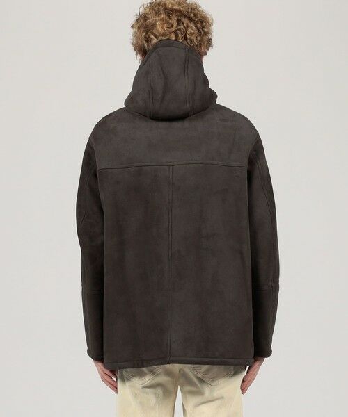 TOMORROWLAND / トゥモローランド レザーブルゾン・ジャケット | 【別注】EMMETI ムートンフーデッドコート | 詳細4