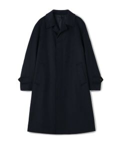 TOMORROWLAND / トゥモローランド ステンカラーコート | SUPER160’Sウール バルカラーコート