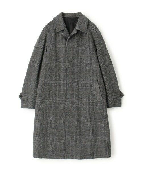 TOMORROWLAND/トゥモローランド SUPER160'Sウール バルカラーコート 18 グレンチェック M TOMORROWLAND/トゥモローランド SUPER160'Sウール バルカラーコート 18 グレンチェック M