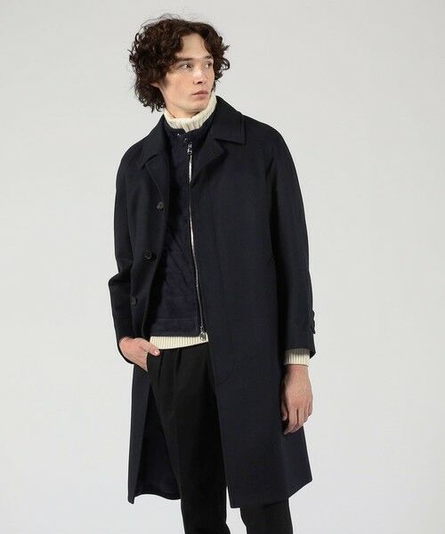 TOMORROWLAND / トゥモローランド ステンカラーコート | SUPER160’Sウール バルカラーコート | 詳細1