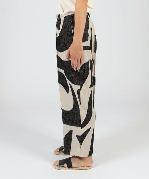 TOMORROWLAND / トゥモローランド その他パンツ | HAVERSACK ATTIRE リネンコットン 総柄パンツ | 詳細3