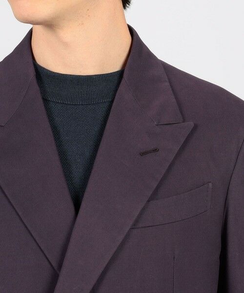 TOMORROWLAND / トゥモローランド セットアップ | CARUSO BUTTERFLY コットンポリウレタン ダブルブレステッド4Bスーツ | 詳細7