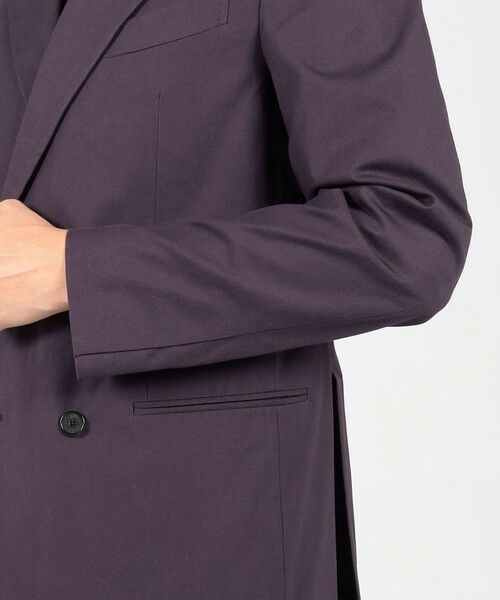 TOMORROWLAND / トゥモローランド セットアップ | CARUSO BUTTERFLY コットンポリウレタン ダブルブレステッド4Bスーツ | 詳細8
