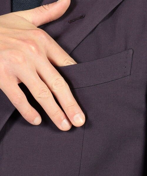 TOMORROWLAND / トゥモローランド セットアップ | CARUSO BUTTERFLY コットンポリウレタン ダブルブレステッド4Bスーツ | 詳細9