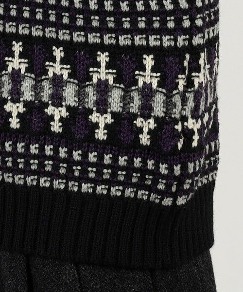 TOMORROWLAND / トゥモローランド ニット・セーター | 【別注】Redeux メリノウールフェアアイル柄 クルーネックニットベスト | 詳細7