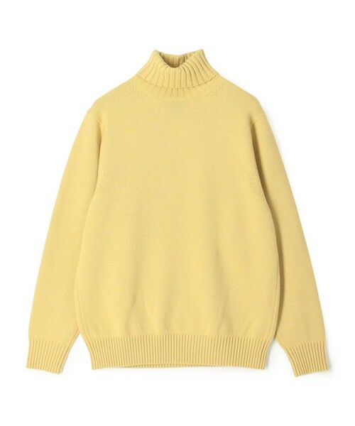 TOMORROWLAND/トゥモローランド TOMORROWLAND tricot スーパーファインラムウール タートルネックニット 21 イエロー L