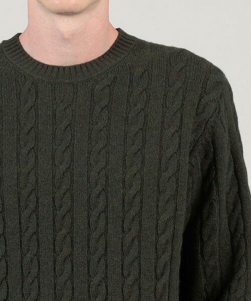 TOMORROWLAND / トゥモローランド ニット・セーター | TOMORROWLAND tricot スーパーファインラムウール ケーブルニット | 詳細5