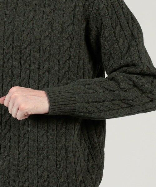 TOMORROWLAND / トゥモローランド ニット・セーター | TOMORROWLAND tricot スーパーファインラムウール ケーブルニット | 詳細6
