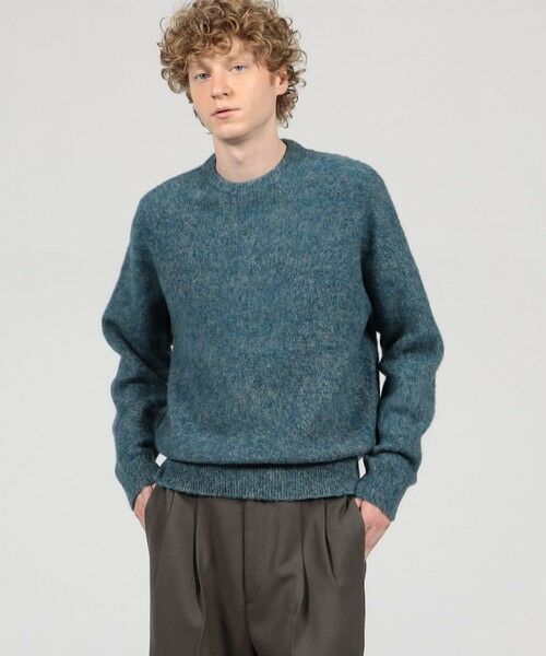 TOMORROWLAND / トゥモローランド ニット・セーター | TOMORROWLAND Tricot ウールシャギー クルーネックプルオーバー | 詳細1