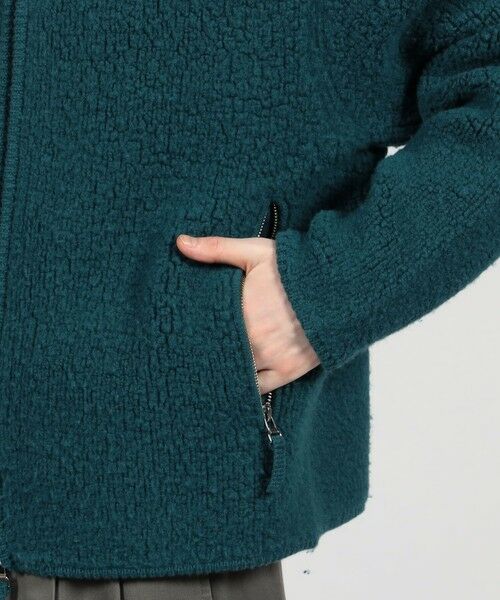 TOMORROWLAND / トゥモローランド ニット・セーター | TOMORROWLAND Tricot ウールカシミヤ パイルニット ジップアップブルゾン | 詳細10